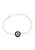 faina Armband  rose-goud / zwart / transparant