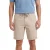 katoenen New Zealand korte broek beige effen