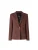 PINKO Tussenjas ‘PINKO FREDA GIACCA LINO STRETCH GIACCA’  bruin