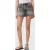 AllSaints Tate Denim Short Washed Grey