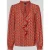 Marc Cain Regular fit blouse in all-over look met volants