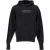 Eytys Lewis hoodie met logo-patch in zwart biologisch katoen