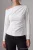 TRENDYOLMİLLA Dames Ecru Effen Lang Getailleerd Blouses