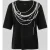 Marc Cain T-shirt met kettinkjesprint met motiefprint
