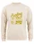 Cotton Prime Sweatshirt ‘Surfing Time’  lichtbeige / olijfgroen