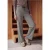 Broek met Wide Leg-pijpen en houndstooth-patroon