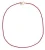 Bonnie Studios Dames Roger Long Necklace, Kleur: Bordeaux