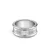 Philipp Plein Jewellery Ring ‘Gothic Tag’  zilver