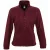 SOLS Dames/dames North Full Zip Fleece Jacket (Bourgondië)