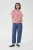 Blouse met korte mouwen KAbeathe Loose fit white red