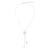 Orphelia ‘Hart’ Dames 925 Stalen Zilveren Ketting met Hanger – Zilver ZK-7384