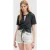 AllSaints Gigi Tee Acid Washed Black