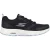 Skechers Go Run Marble-sportschoenen voor dames (Zwart/Lavendel)