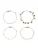 PIECES Armband ‘PCEMSA’  goud / abrikoos / parelwit