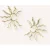 Notre-V Sieraden Earring Half Suns Goudkleurig