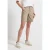 Street One Dames Satijnen bermuda in Beige