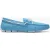 SWIMS Braided Lace Loafer Aqua/white