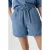 OBJECT rechtvallend regular waist denim short light blue denim
