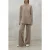 Ecoalf Palnaalf Knit Dark Sand Melange