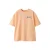 NAME IT KIDS T-shirt met backprint oranje