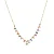 Luxenter Lision 18k goud afgewerkt collier