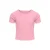 KIDS ONLY GIRL T-shirt roze met textuur