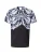 Carlo Colucci Shirt ‘Donquerque’  grijs / zwart / wit