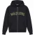Malelions Men Society Club Zip Hoodie | Black