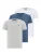 Jacey Quinn Shirt  blauw / grijs / wit