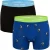 Happy Shorts 2-pack boxershorts met print heren neon tucan