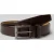 Pierre Cardin Leren riem met doornsluiting in chroomlook