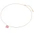 Rafaela Donata Ketting  rose-goud / neonroze