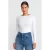 Dames Slim-fit Bootnek Langsleeve Blouse