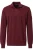 Casa Moda Half-Zip Sweater rood, Effen