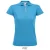 SOLS Performer sportpoloshirt voor dames/dames (Aqua)