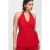 Mango haltertop rood