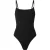 Malelions Women Knitted Charm Emblem Bodysuit | Black
