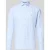 FYNCH-HATTON slim fit linnen overhemd met haaikraag