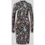 Marc Cain Slim Fit midi-jurk met opstaande kraag
