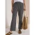 Cecil Dames Broek met Wide Leg pijpen in gebreide look in Blauw