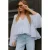 VERO MODA x Noor de Groot top lichtblauw