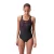 Speedo Dames/Dames Hyper Boom Plaatsing Grafische Print Eendelig Zwempak (Zwart, Rood)