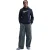 Nike Heren-hoodie van de Club Swoosh in fleece (Obsidiaanblauw)