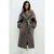 Mango wintermantel met wol – bruin
