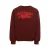 LOOXS little rechtvallende sweater met tekstprint – bruin