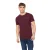Crosshatch Heren Hemtowns T-Shirt (Rum Rozijn)