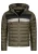 INDICODE JEANS Winterjas ‘Hampshire’  kaki