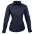 Premier Dames/Dames Popeline Blouse met Lange Mouwen (Marine)