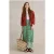 White Stuff Jada Eco Vero Maxi Skirt Green Printed