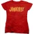 Scooby Doo Jinkies Velma getailleerd T-shirt voor dames (Rood)
